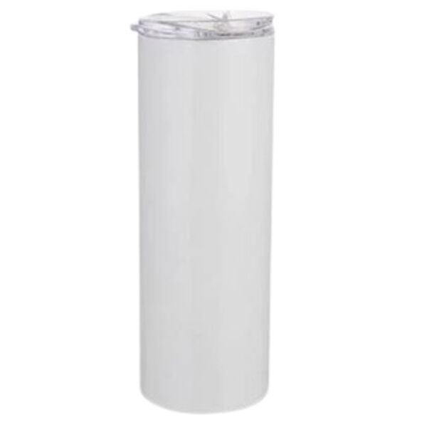 20oz Sublimation Stainless Steel Tumbler with Straw & Lid Thumbnail