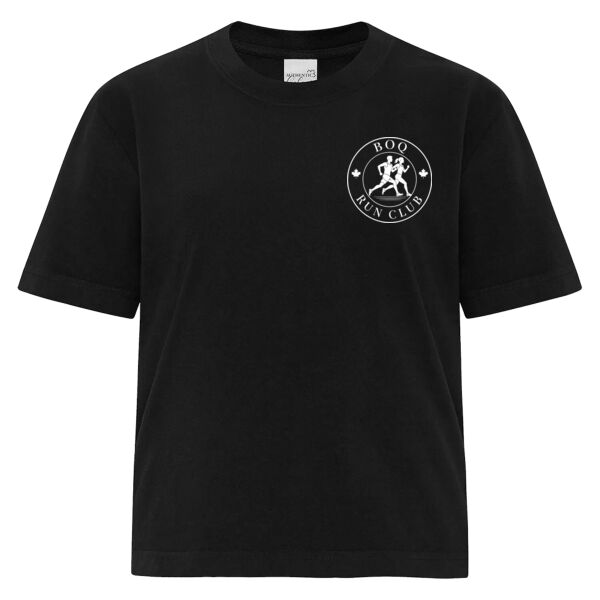 Garment-Dyed Ladies Boxy T-Shirt Thumbnail